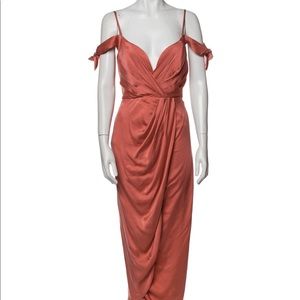 Zimmerman Peach Orange Silk Dress Size L